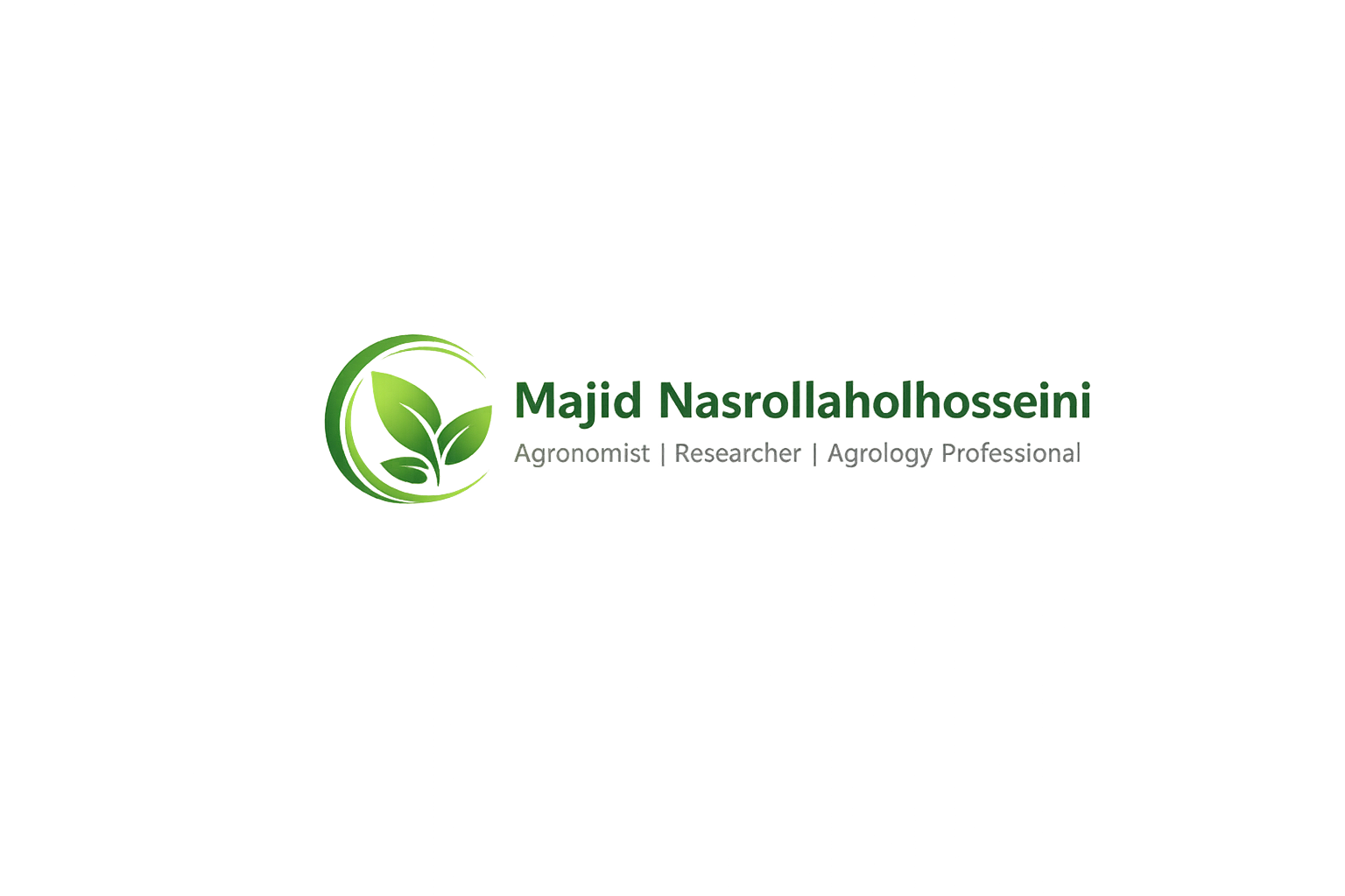 Majid Nasrollaholhosseini Agronomist | Agricultural Research | Digital Agriculture